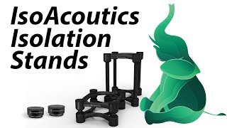 Isoacoustics Monitor Stands and Puck [upl. by Pollux]