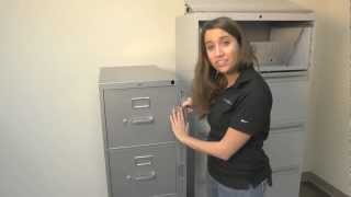 Abus File Cabinet Locking Bar Installation [upl. by Blake259]