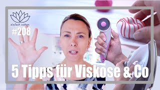 5 Tricks die du kennen solltest für den perfekten Zuschnitt von Viskose amp Co ✂️ [upl. by Eelyah947]