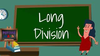 How To Do Long Division Without Remainders  Math Help Videos  Math Basics  Improved Math [upl. by Odella]