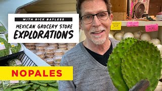 Rick Bayless How to Prepare Nopal Cactus [upl. by Cilurzo315]