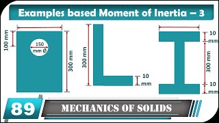 3  Moment of Inertia Solved Example  Mechanics of Solid Engineering Mechanics  Engineering Funda [upl. by Oran236]