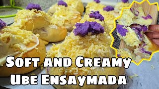 Easy Ube Ensaymada RecipeHow to make [upl. by Dupuy]