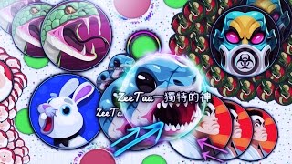 AMAZING DESTROYING TEAMS amp BEST REVERSE TRICKSPLITS amp PRESPLITS AGARIO SOLO MOMENTS  ZeeTaa [upl. by Alletneuq]