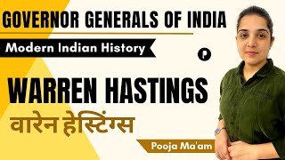 Warren Hastings  वारेन हेस्टिंग्स  Governor  Governor Generals of India [upl. by Isobel]