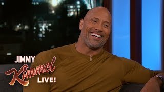 Dwayne Johnson on Rivalry with John Cena [upl. by Ddat]