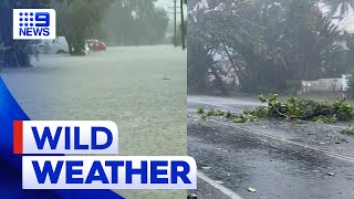 More wild weather forecast for northern Queensland  9 News Australia [upl. by Asiel]