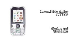 Huawei C6100 Esia BTel • Startup and Shutdown [upl. by Etnuahc]