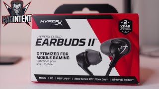 HyperX Cloud Earbuds II Review [upl. by Eedia]