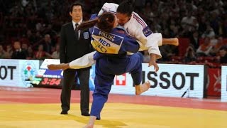 JUDO 2011 World Championships Lucie Decosse FRA  Kim Polling NED LEGENDARY IPPON [upl. by Helve]