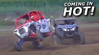 SXS racing SAVAGERY YXZ vs X3 vs Turbo RZR vs 2stoke X3 crashes and rolls [upl. by Narrat]