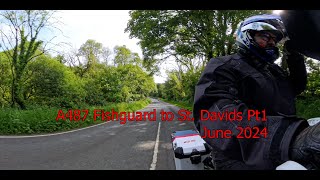 A487 Fishguard to St Davids Pt1 [upl. by Noseaj785]