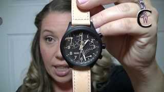 Timex Flyback Chronograph Review  Chicks with Watches [upl. by Inram]