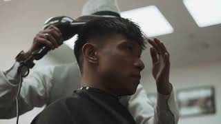 Best Mens Haircut NYC  Pall Mall Barbers Midtown NYC [upl. by Lerrud]