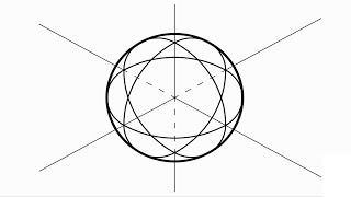 How to draw an isometric sphere [upl. by Tiebout793]