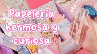 Papelería que no sabías necesitabas 💓 HAUL  stationerypal [upl. by Dihsar]