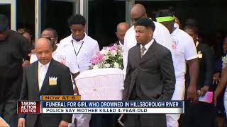 Funeral for 4yearold killed in Hillsborough River [upl. by Eivlys]