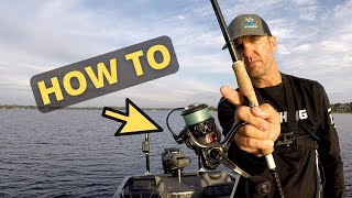 How To Cast a Spinning Rod amp Reel for Beginners [upl. by Fia]