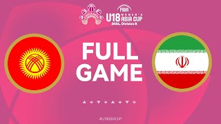 Kyrgyzstan v Iran  Full Basketball Game  FIBA U18 Womens Asia Cup 2024  Divison B  Group Phase [upl. by Anton]