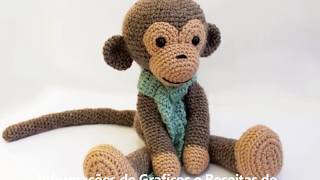 Amigurumi Macaco  21 Ideias INSPIRAÃ‡ÃƒO [upl. by Holder459]