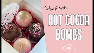 How to Make Hot Cocoa Bombs StepbyStep [upl. by Carlo]