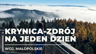 KrynicaZdrój na jeden dzień 6 atrakcji  Beskid Sądecki  Co zobaczyć w KrynicyZdroju [upl. by Hilleary770]