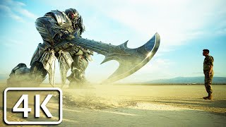 Transformers The Last Knight  Megatron and his Team 4K [upl. by Elvie]