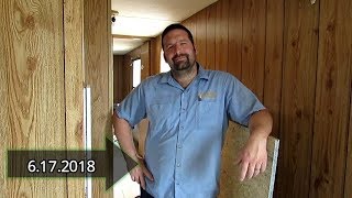 Installing Subflooring In The Mobile Home [upl. by Zandra399]