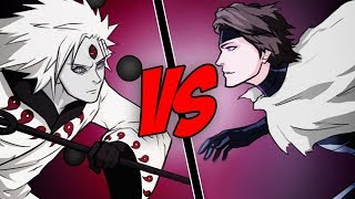 Madara Uchiha VS Sosuke Aizen  Naruto Shippuden VS Bleach [upl. by Airdnal232]