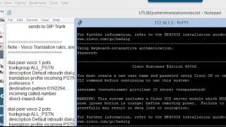 CISCO CUCM E164 Dial Plan Voice Translation Rules on SIP link [upl. by Trenton950]