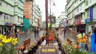 MG Marg Gangtok Sikkim  Day view [upl. by Ellehcsar]