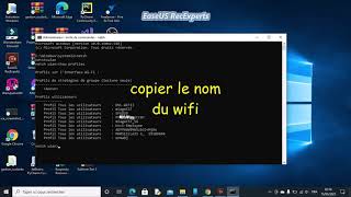 Afficher le mot de passe dun wifi inconnu avec CMD sous windows [upl. by Ailimaj]