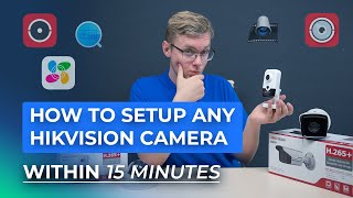 How To Setup Any Hikvision IP camera 1 Easy Way Via Hikvision Software IVMS [upl. by Emmerie]