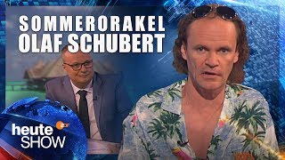 Olaf Schubert blickt voraus auf den Sommer 2017  heuteshow vom 02062017 [upl. by Notnilc507]