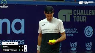 Sousa vs RamosVinolas  Unforgettable Second Set  2023 Highlights [upl. by Ytomit356]