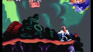 Earthworm Jim  SNES Gameplay [upl. by Micah]