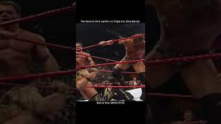 The Rock amp Chris Jericho vs Triple H amp Chris Benoit Raw Is War 2000 04 24 wwewrestler wwe [upl. by Elisha233]