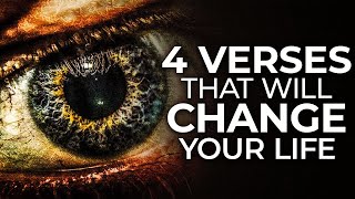 4 BIBLE VERSES that CHANGED My Whole LIFE  4 POWERFUL VERSES [upl. by Sinnod]