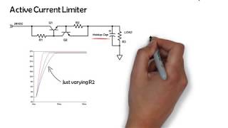 Active Current Limiting Circuit Schematic [upl. by Yeargain646]