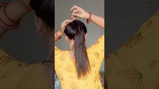 Try This Banana Clutcher Messy Juda Hairstyle❤️judatutorial hairstyle shortsvideo tutorial hair [upl. by Yatnoed820]