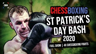 Chessboxing  FULL SHOW  St Patricks Day Bash 2020  MIDDLEWEIGHT TITLE FIGHT  Chess Boxing [upl. by Zacarias116]