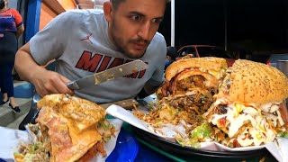 Maracaibo 11 POUND Burger Challenge 😱 🇻🇪 [upl. by Giannini]