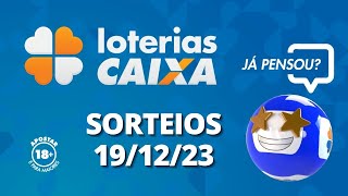 Loterias CAIXA  19122023 [upl. by Morgenthaler]