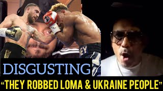 Teofimo Lopez “LOMA GOT ROBBED including the Ukraine People Disgusting what they did to Loma” [upl. by Aiker]