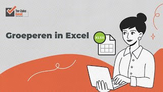 Instructievideo Groeperen van kolommenrijen in Excel  Ter Zake Excel [upl. by Salzhauer258]