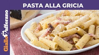 Pasta alla gricia RICETTA ORIGINALE [upl. by Eirised976]