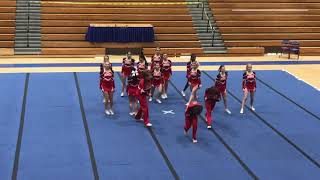 Winder Barrow Bulldogs Coed Cheer 2021 [upl. by Frentz94]