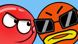 Несносный КРАСНЫЙ ШАРИК спасает любимую 3 Мультик ИГРА Red Ball 3 на Игрули TV [upl. by Aniloj]