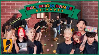 HWAITING S3 E3  Ballroom Dance Challenge 🎾 w P1Harmony Eric Nam Jamie Ashley Aaron and AleXa [upl. by Innep]