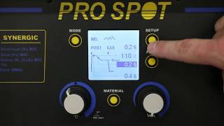 Tech Tip How To Setup The Hot Start Function On A Pro Spot SP Welder [upl. by Lemmor]